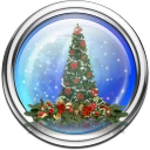 Logo of Globe Christmas Tree Live Wallpaper android Application 